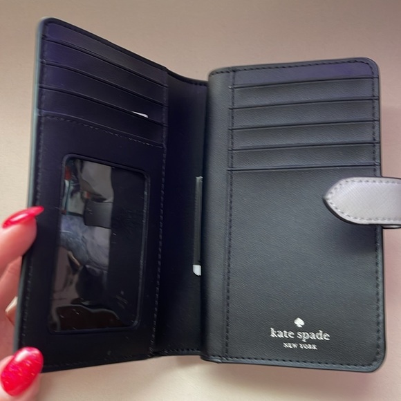 BNIB Kate spade ♠️ “Madison color block Saffran’s Le” wallet - Picture 3 of 6